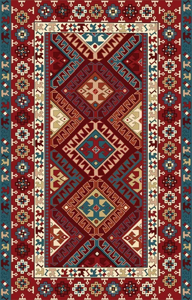 亚美尼亚地毯的矢量 — 图库矢量图片