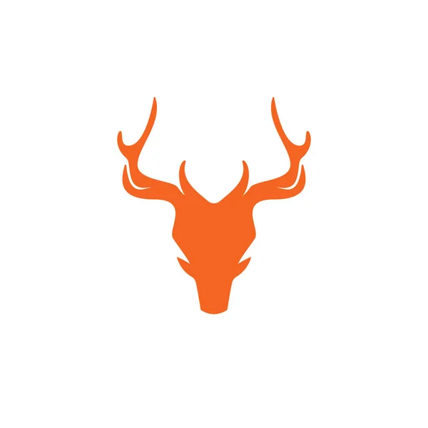 Questo Design Del Logo Della Testa Cervo Tua Azienda — Vettoriale Stock