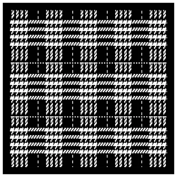 Vecteur Motif Carreaux Noir Blanc — Image vectorielle