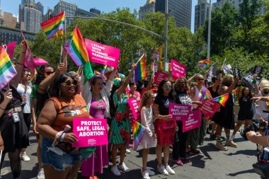 Alexis McGill Johnson, 26 Haziran 2022 'de NYC' deki Onur Yürüyüşü Aile Planlaması CEO 'su.