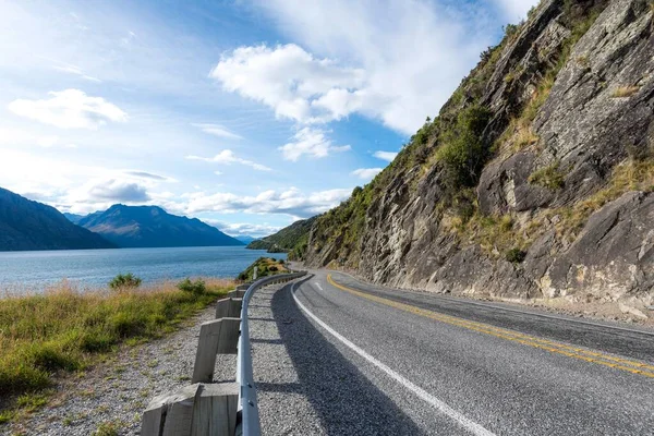 Aussichtspunkt Der Teufelstreppe Der Kingston Road Südinsel Neuseeland — Stockfoto