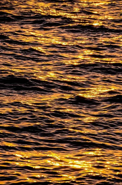 Текстура Голубой Воды Полдень Атлантическом Океане — стоковое фото