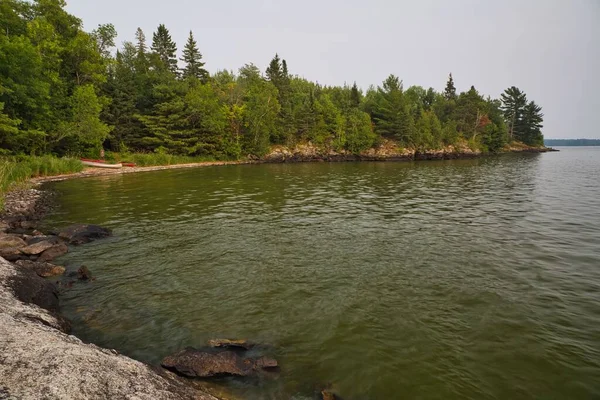 Piękny Widok Jezioro Kabetogama Voyageurs National Park Minnesota Stany Zjednoczone — Zdjęcie stockowe