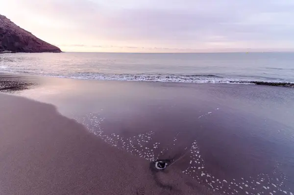 Пляж Вейв Час Восхода Солнца Тенерифе Канарских Островов Испания — стоковое фото