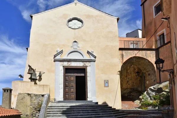 Talya Nın Calabria Bölgesinde Bir Köyde Eski Bir Kilise — Stok fotoğraf