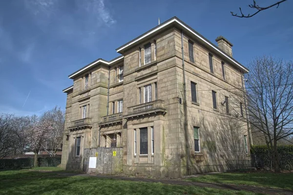 Een Oud Herenhuis Buile Hill Park Salford — Stockfoto