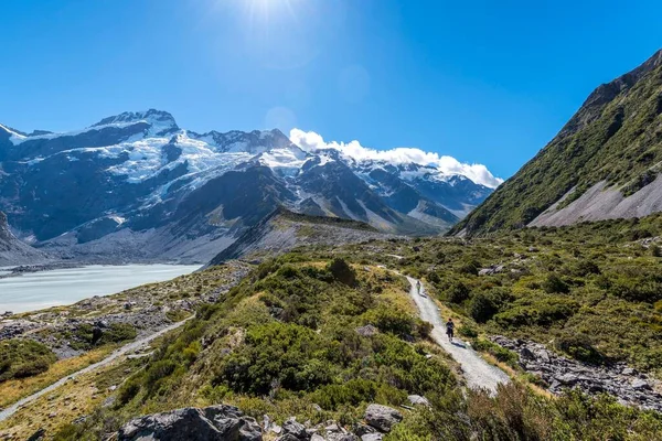 Hooker Valley Track Cook National Park South Island Νέα Ζηλανδία — Φωτογραφία Αρχείου