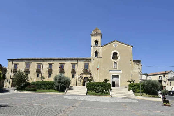 Paola Aziz Francis Kilisesi Altomonte Köyü Calabria Bölgesi Talya — Stok fotoğraf