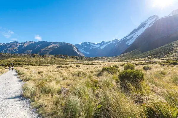 Hooker Valley Track Cook National Park South Island Nový Zéland — Stock fotografie
