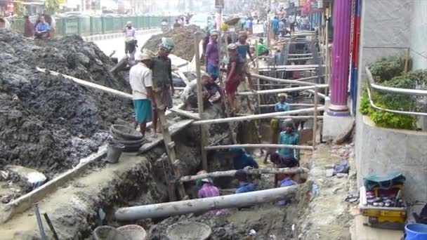 Bangladesh Het Dichtstbevolkte Van Het Minst Ontwikkelde Land Met 265 — Stockvideo