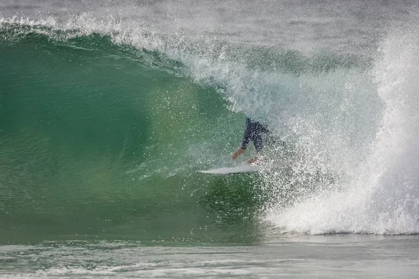 Surfer Riding Waves Jeffreys Bay South Africa — Stock Photo, Image