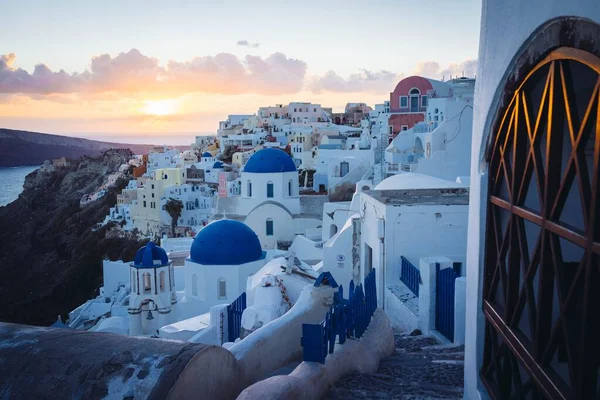 그리스 산토리니 아름다운 — 스톡 사진