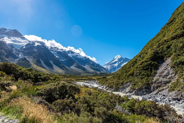 Hooker Valley Track Cook National Park South Island Nieuw Zeeland — Stockfoto