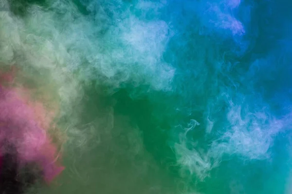 Smoke Canned Firework Looks Colorful Clouds — Stock Photo, Image