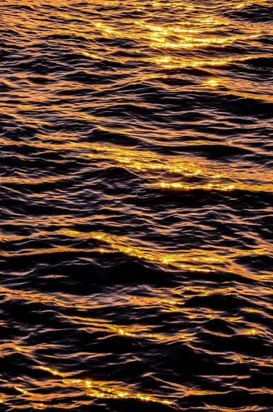 Текстура Голубой Воды Полдень Атлантическом Океане — стоковое фото