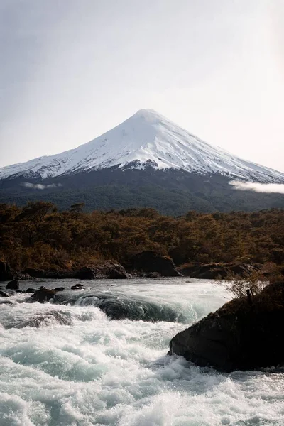 Táj Osorno Vulkán Pucon Puerto Varas Chile — Stock Fotó