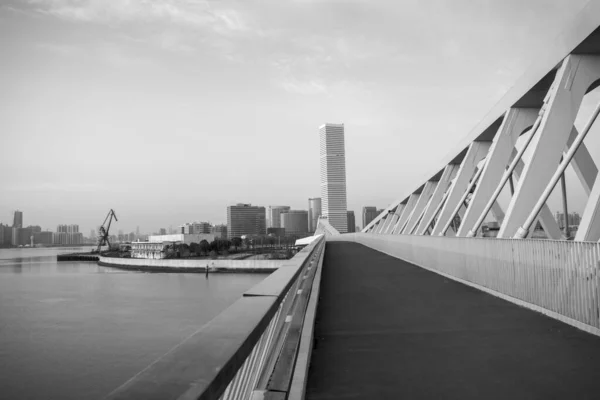 Bridge Huangpu River Shanghai City China — Stock Photo, Image