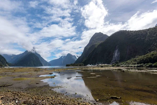 Beautiful Shot Milford Sound South Island New Zealand — Stock Photo, Image