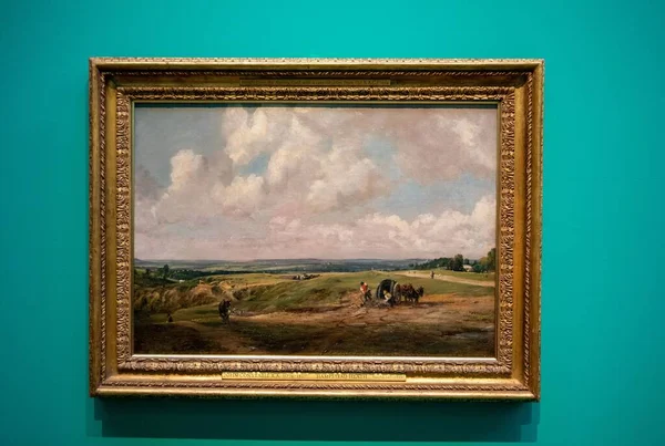 Close Hampstead Heath Por John Constable Museu Fitzwilliam — Fotografia de Stock