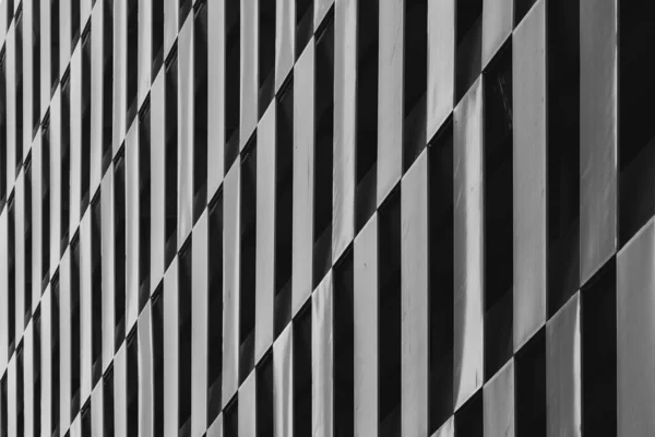 建物の縞模様のクローズアップショット — ストック写真