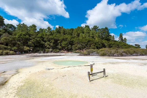 Beautiful Landscape Rocks Forests Waiotapu North Island New Zealand — Stock Photo, Image