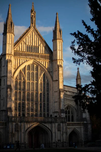 Plan Vertical Cathédrale Winchester — Photo