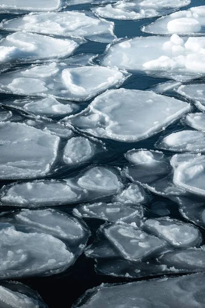 水面に浮かぶ溶融氷河 — ストック写真