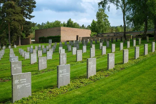 Cannock Chase Military Cemetery Deutscher Soldatenfriedhof 1914 1918 1939 1945 — Stock Photo, Image