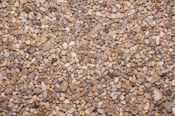 Una Vista Superior Piedras Pequeñas Para Fondo — Foto de Stock