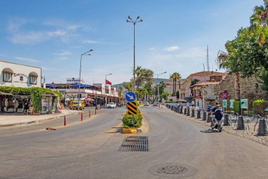 Türkiye 'nin Kusadasi kentinden güzel bir çekim