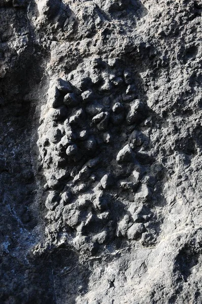 Kamenná Textura Utuhlé Lávy Sopečných Kanárském Ostrově Tenerife — Stock fotografie