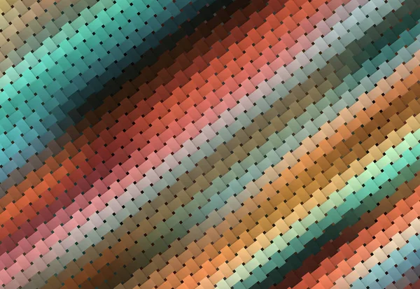 Rendering Abstract Seamless Colorful Net Pattern Background — Stock Photo, Image