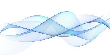 Güzel Yumuşak Renk açık mavi dalga tasarımı