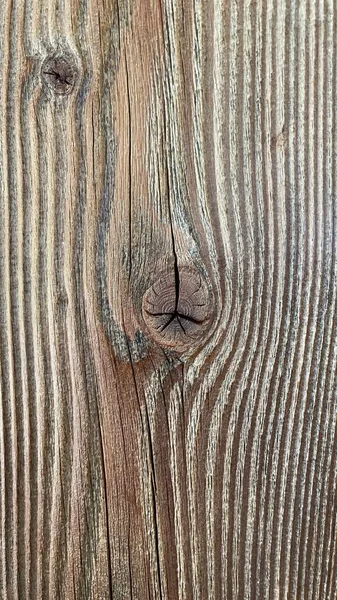 Nahaufnahme Alten Natürlichen Holzplanke Mit Einem Knothole Suchen Vintage Und — Stockfoto