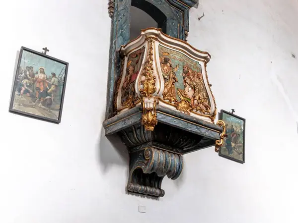 Исторический Город Сабара Церковь Богоматери Кармо Мастер Алеядиньо Лиссабон Антонио — стоковое фото