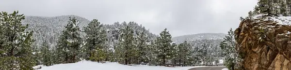 Rocky Mountains Vintern Nära Raymond Colorado — Stockfoto