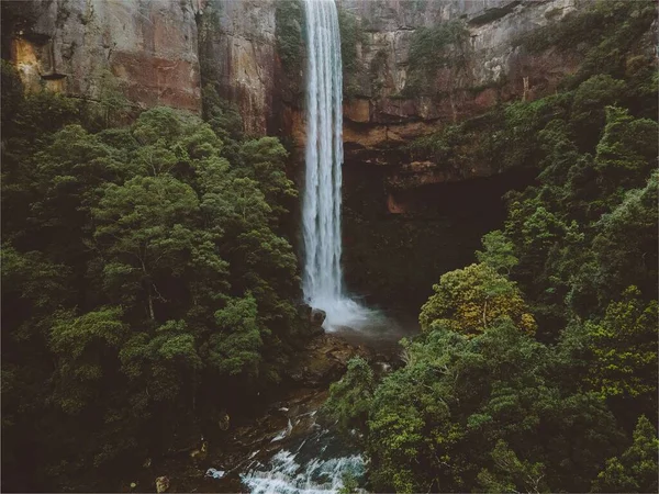 Cachoeira Belmore Falls Localizada Southern Highlands Nsw Austrália — Fotografia de Stock
