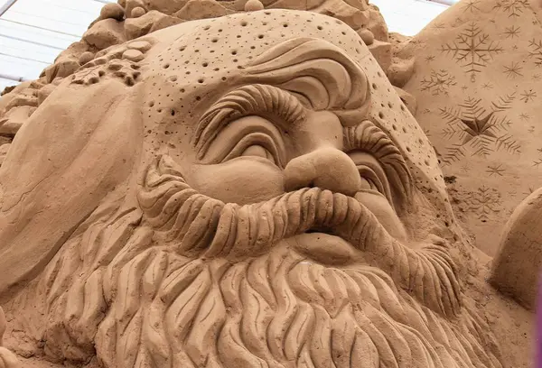 Closeup Shot Sand Art — Stock Photo, Image
