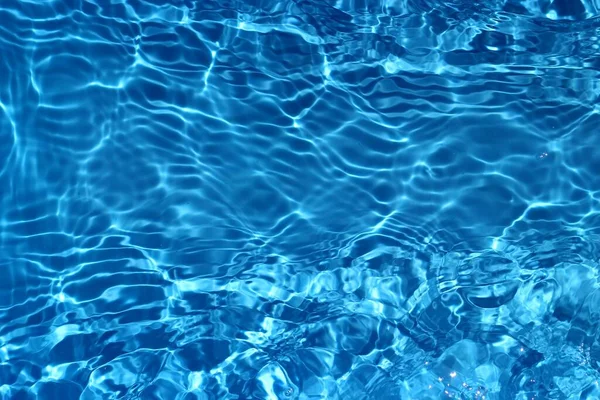 Hermoso Azul Limpio Transparente Piscina Agua —  Fotos de Stock