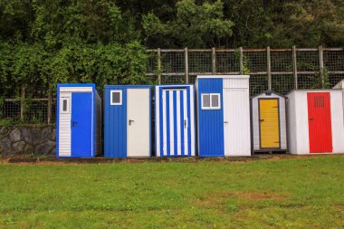 Bu kulübelerin farklı tasarımları.