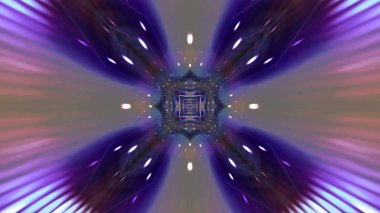 Renkli bir kaleydoskop mandala arkaplanı - duvar kağıdı için mükemmel