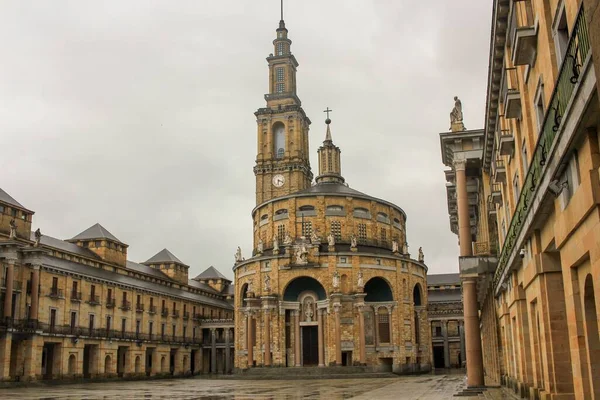 Gli Edifici Della Labor University Gijon — Foto Stock