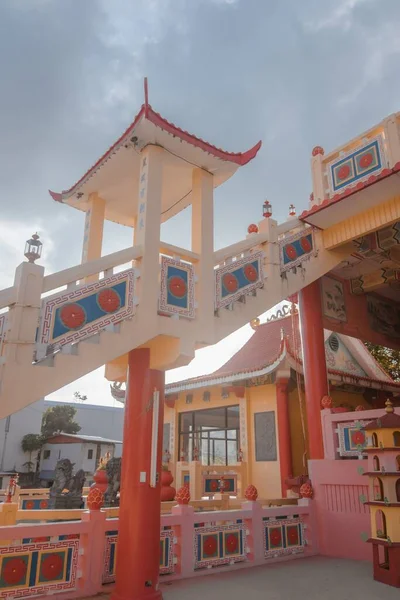 Plan Vertical Temple Spirituel Chinois Cebu Philippines — Photo