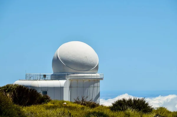 Telescopios Del Observatorio Astronómico Del Teide Tenerife España —  Fotos de Stock