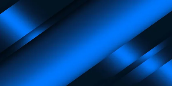 Abstraktní Modré Moderní Banner Pozadí Abstraktní Pozadí Dynamickým Efektem Módní — Stock fotografie