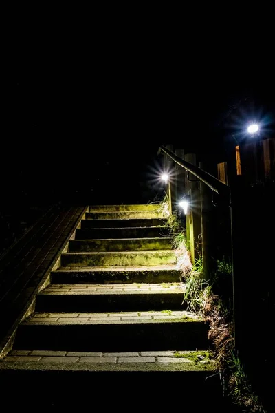 Eine Vertikale Aufnahme Von Lodge Stufen Centre Parcs Woburn Bedford — Stockfoto