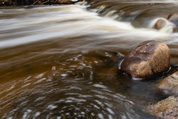 Tájkép Közép Vrain Creek Raymond Colorado — Stock Fotó