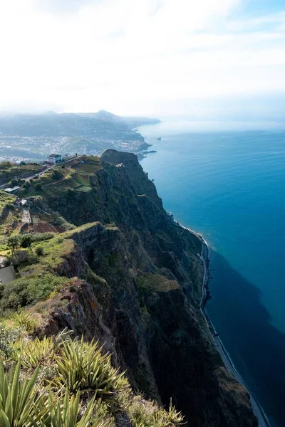 Vacker Utsikt Över Kusten Madeira Portugal — Stockfoto