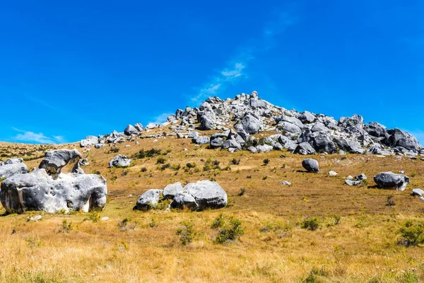 Vacker Bild Cave Stream Scenic Reserve Sydön Nya Zeeland — Stockfoto