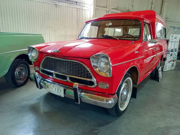 Old Red Ime Rastrojero Diesel Pickup Truck Segunda Generación 1969 —  Fotos de Stock